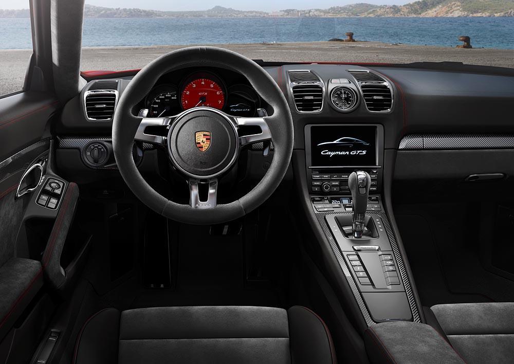 Porsche cayman 981 gts interieur