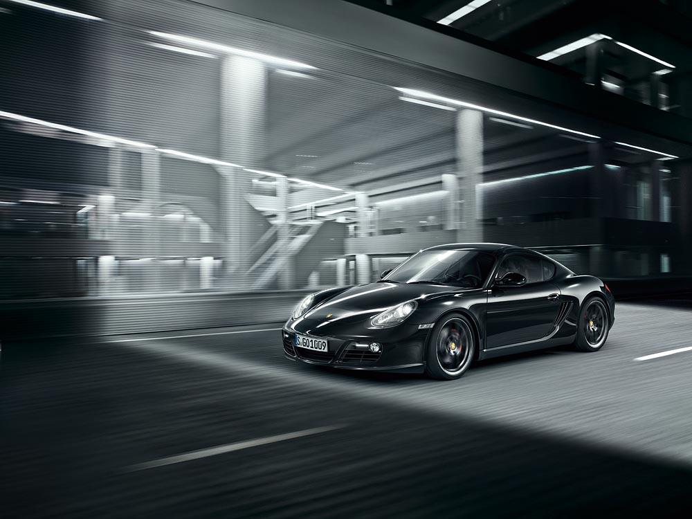 Porsche cayman 987 black edition