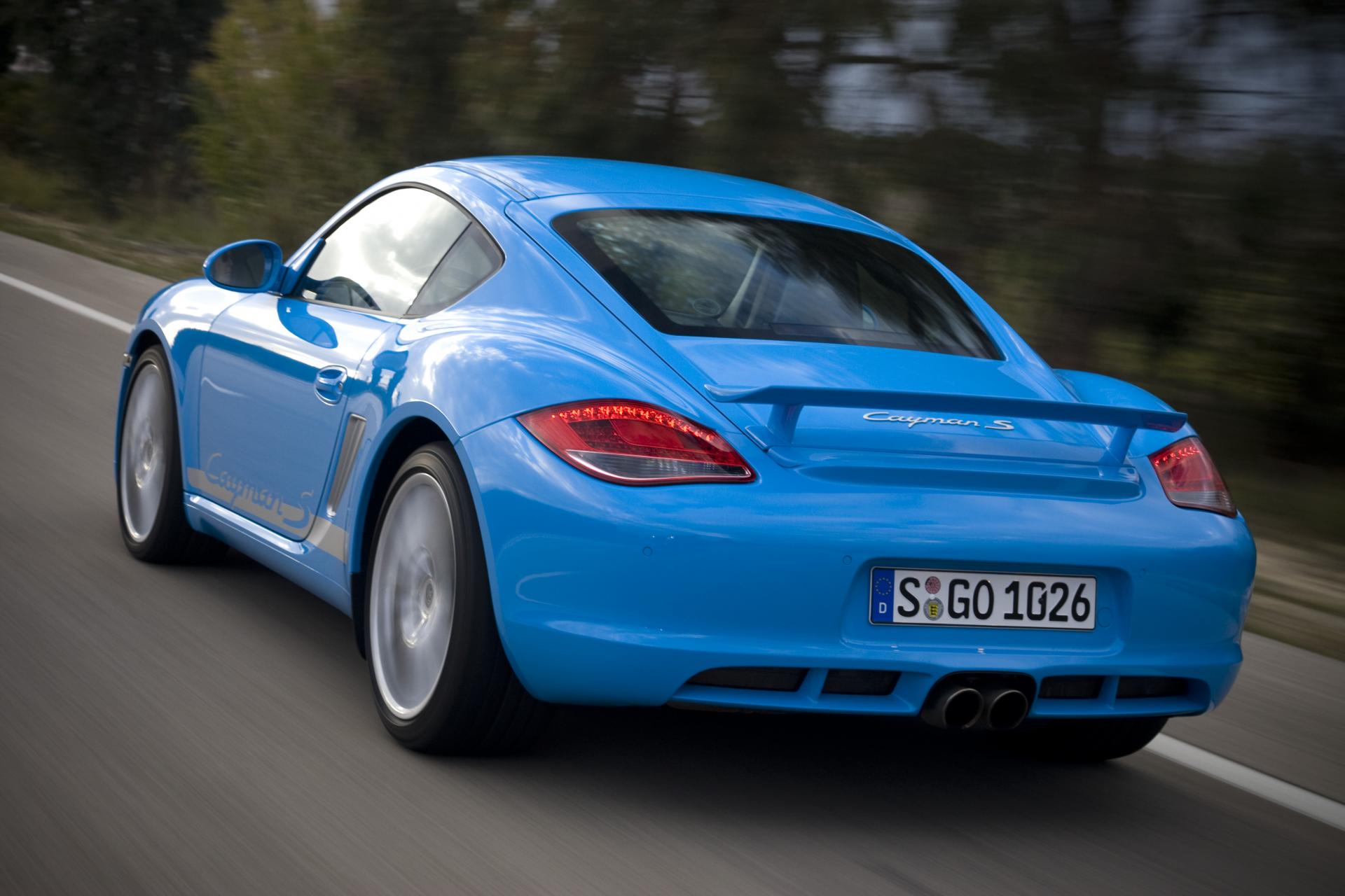 Porsche cayman 987 bleu riviera 2