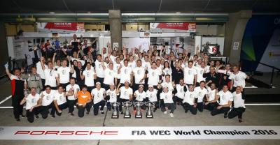 Porsche champion wec 2016 constructeurs