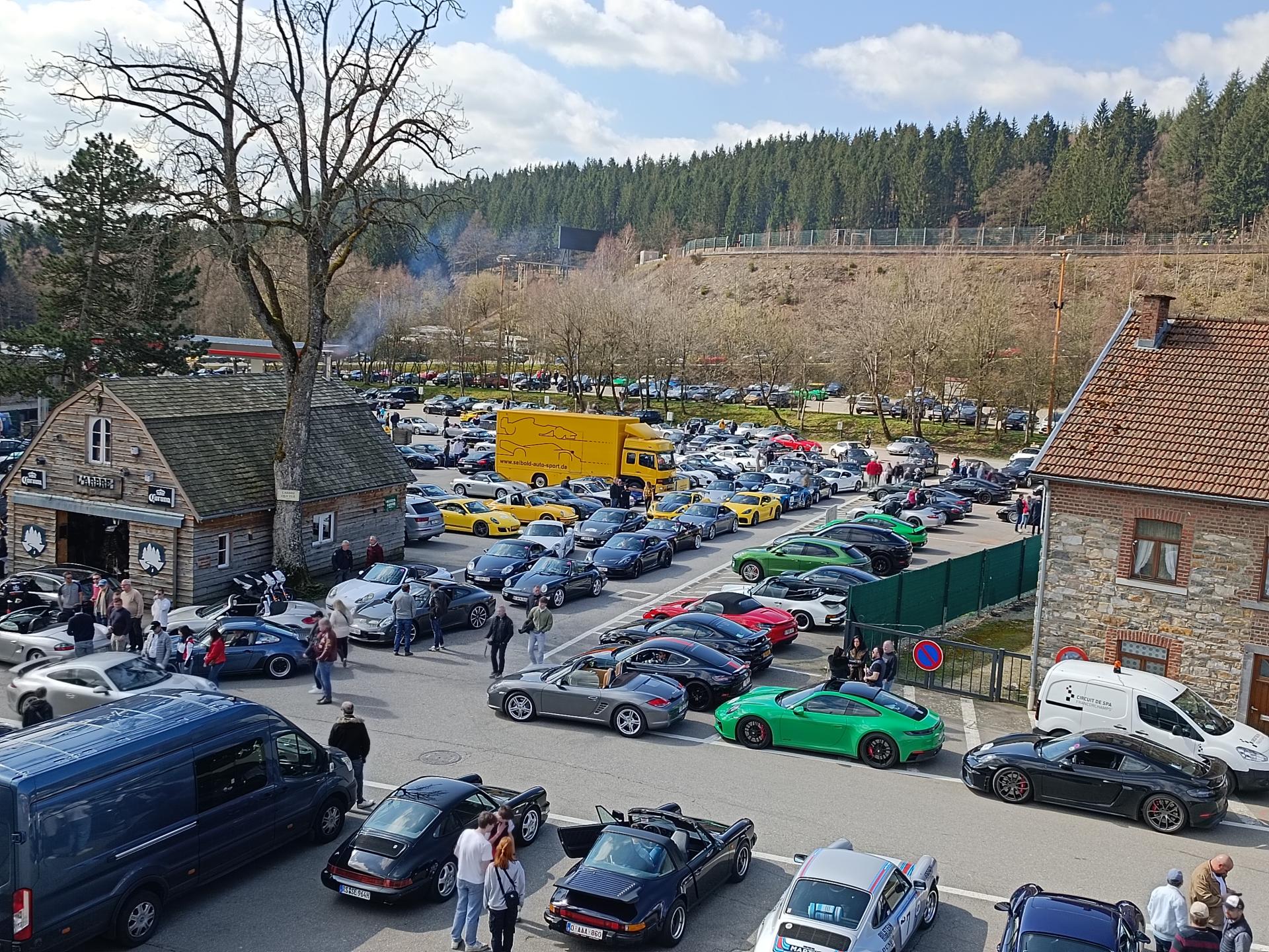 Porsche club francorchamps days flat 6 magazine