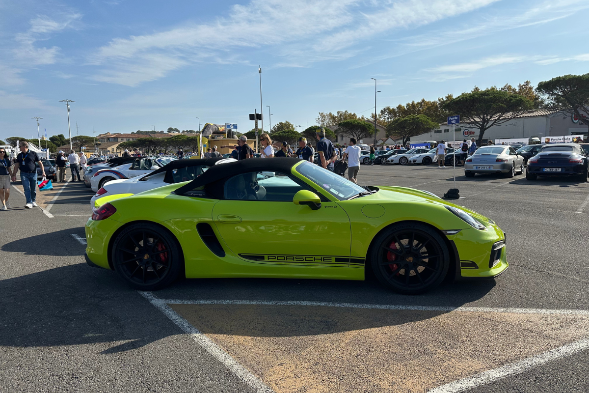 Porsche lightgreen