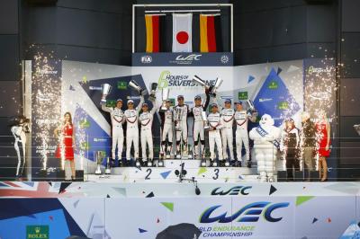 Porsche lmp team hartley bamber bernhard et jani lotterer tandy