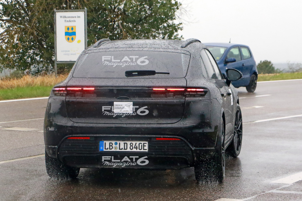 Porsche macan electrique 2025