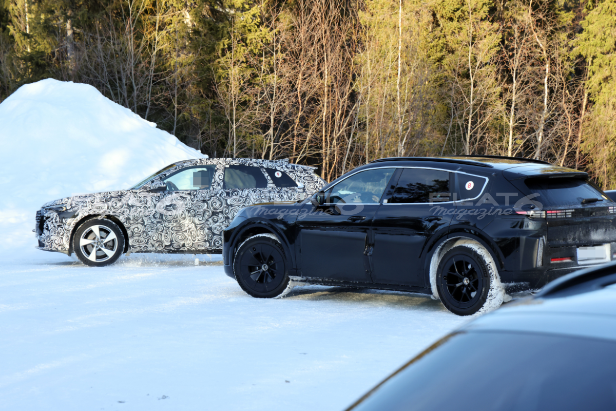Porsche macan thermique mule