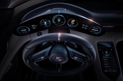 Porsche mission e cockpit
