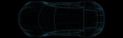 Porsche mission e wireframe