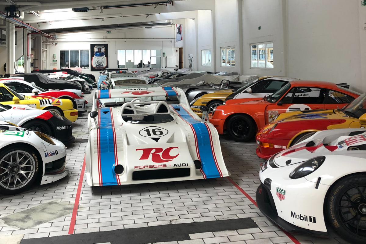 Les incroyables réserves du musée Porsche à Stuttgart : un paradis caché