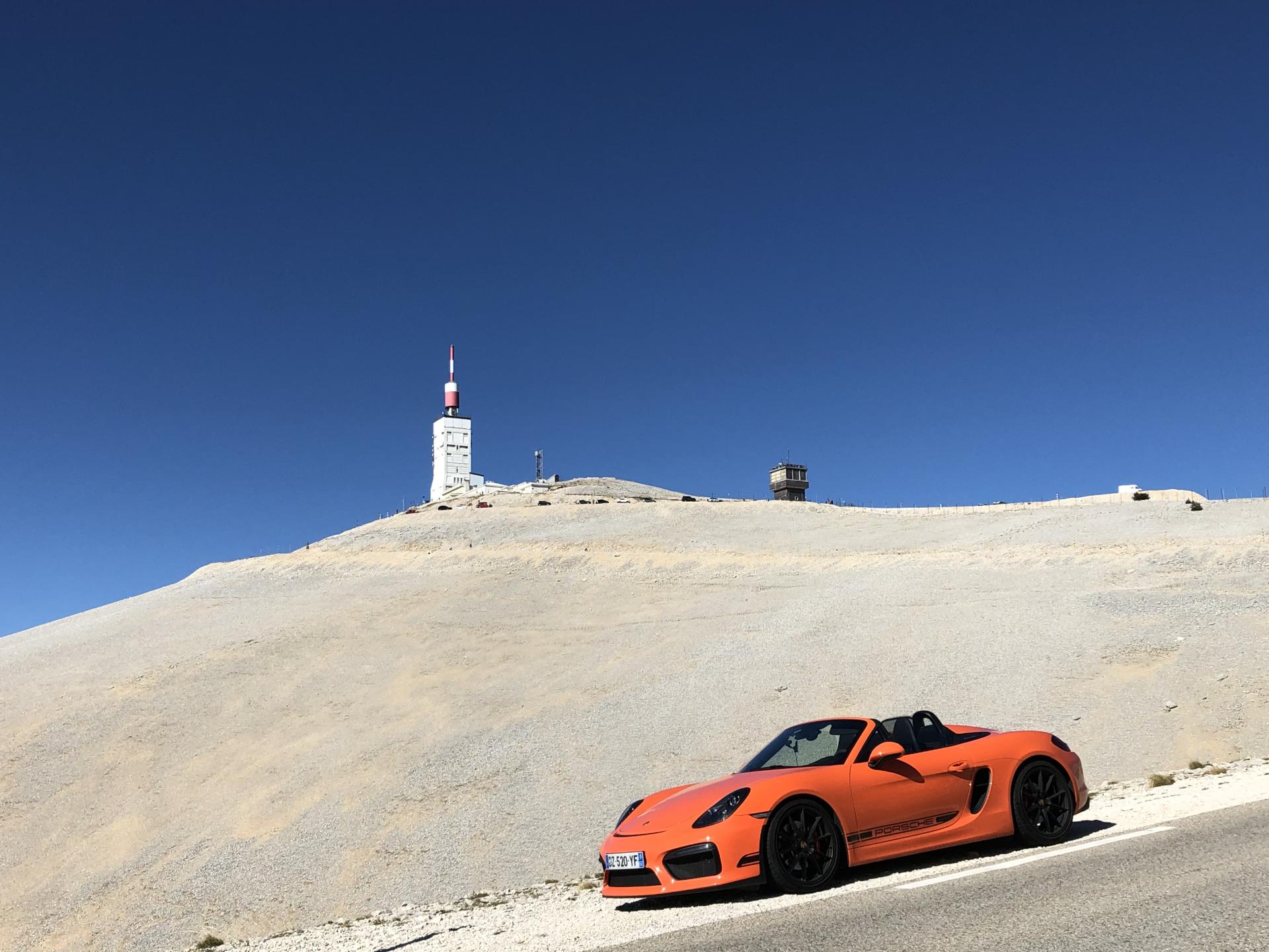 Porsche spyder 981 marc joly flat 6 mag