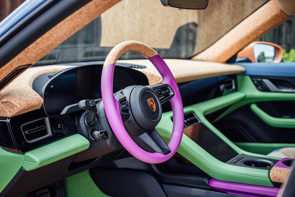 New art car : l’intérieur de cette Porsche Taycan très original dévoilé
