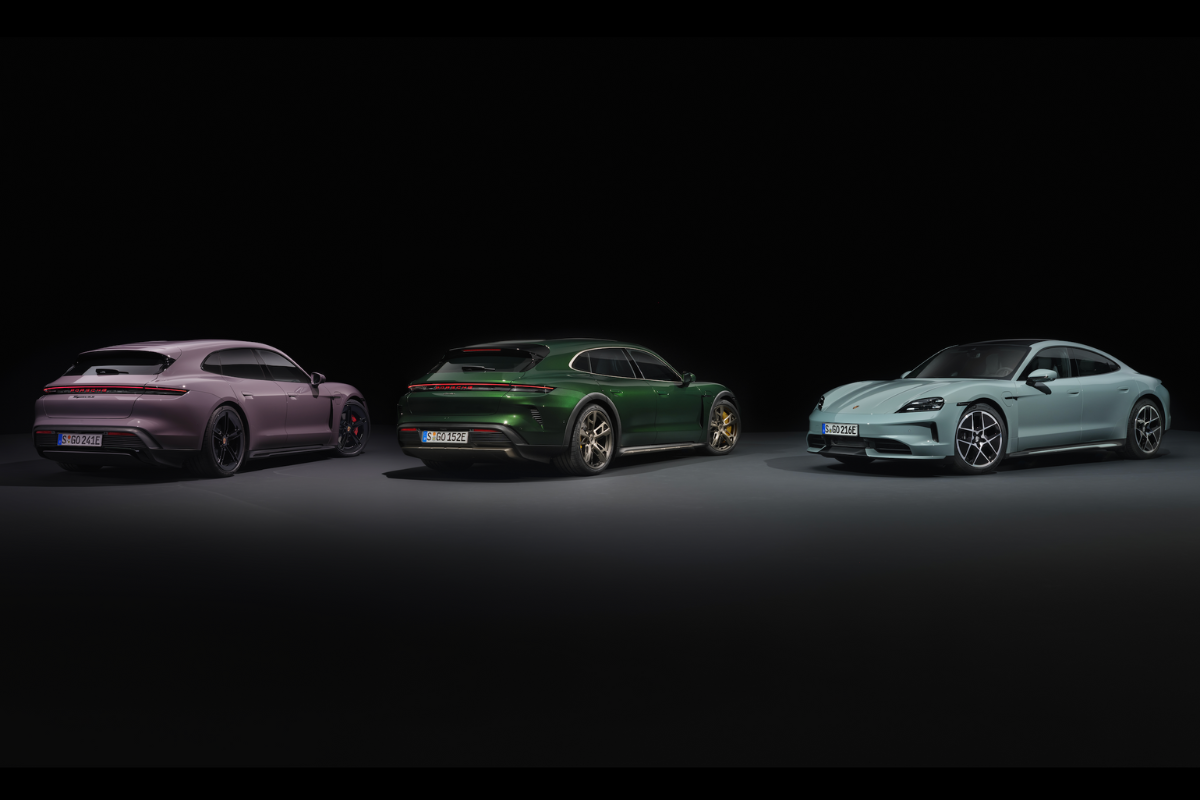Porsche taycan phase 2 versions