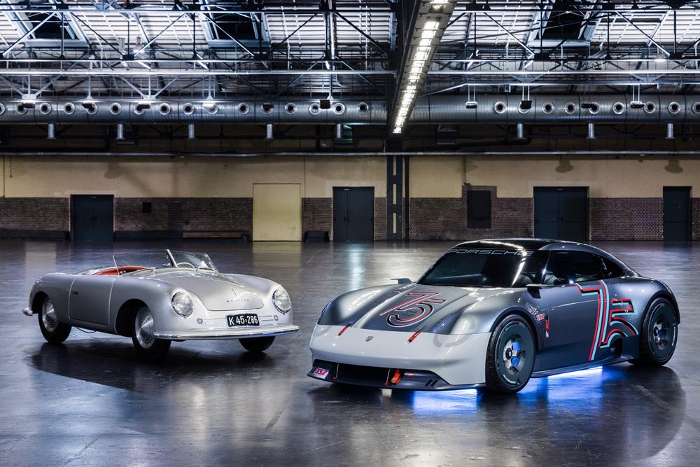 Porsche vision 357 et porsche 356