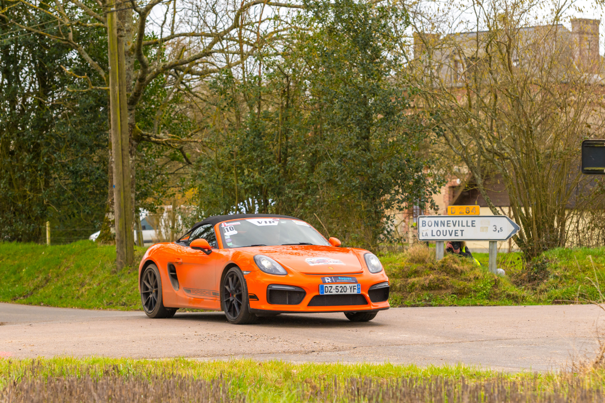 Porsche Spyder 981 - Rallye de la Côte fleurie