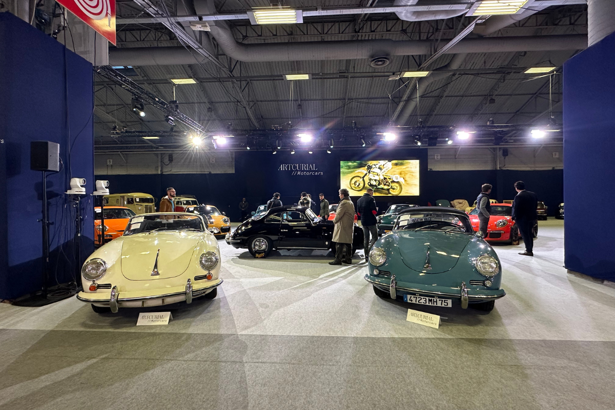 Vente artcurial porsche retromobile 2024