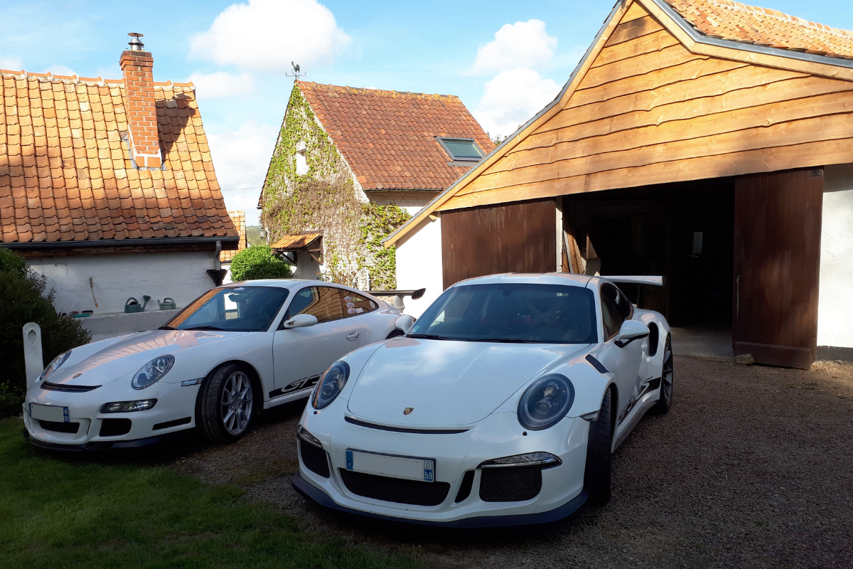 Porsche 997 et 991 gt3 rs