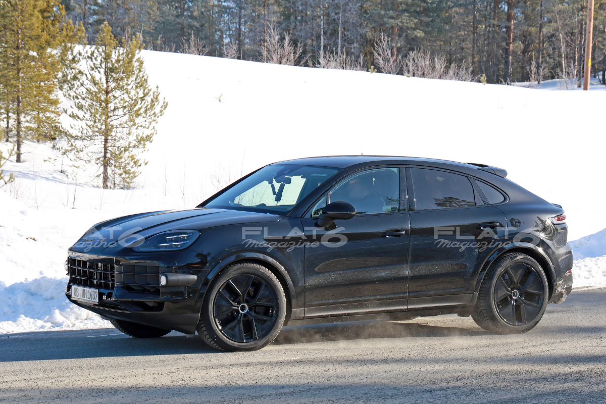 Nouveau porsche cayenne profil