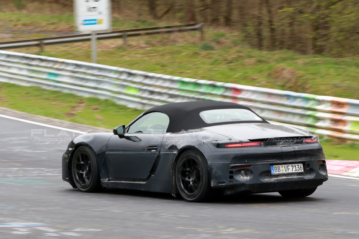 Porsche boxster ev ring arriere