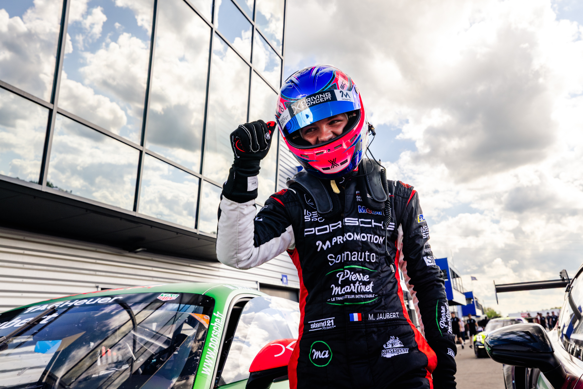 Mathys jaubert porsche carrera cup france