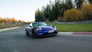 taycan turbo gt manthey racing record