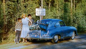 porsche 356 cap nord 1955
