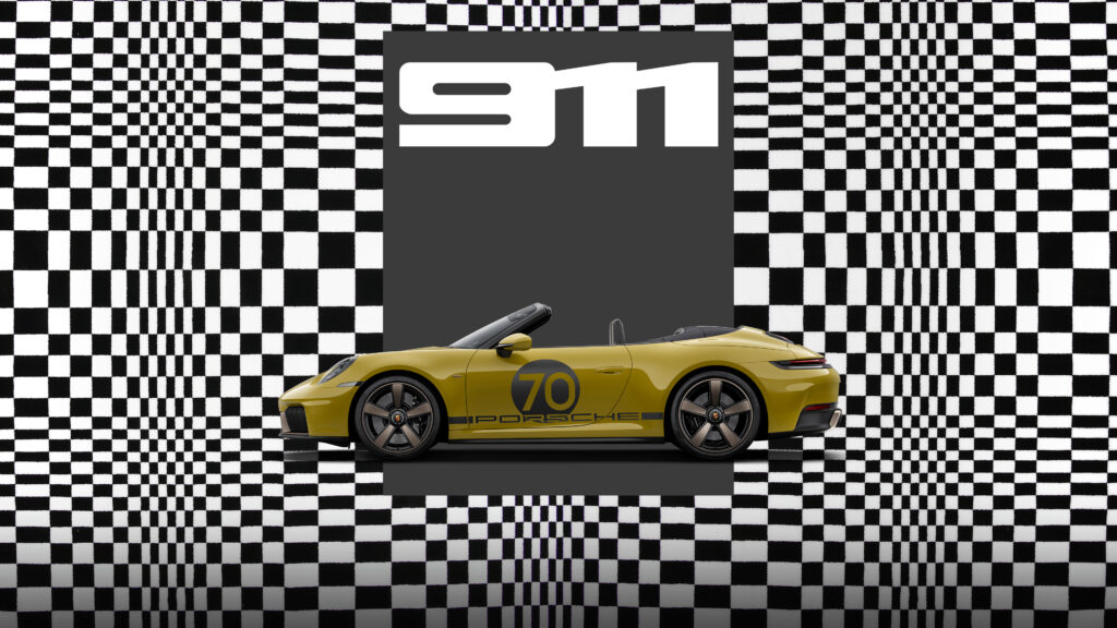 porsche poster studio