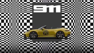 porsche poster studio